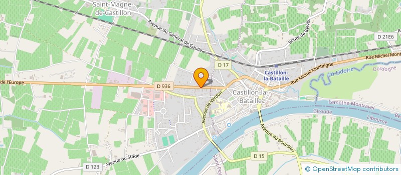 localisation de l'entreprise SAS LAVAGE DU CASTILLONNAIS à SAINT-MAGNE-DE-CASTILLON