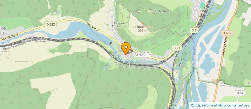 localisation de l'entreprise SAS LAVALLARD FILS  ARNAVILLE