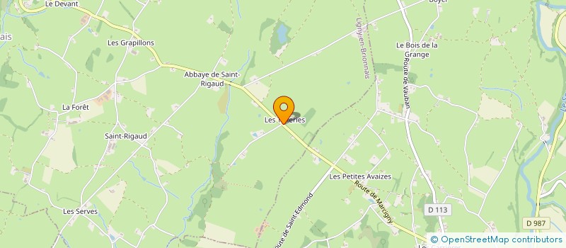 localisation de l'entreprise SAS LAVENIR LOIC  LIGNY-EN-BRIONNAIS