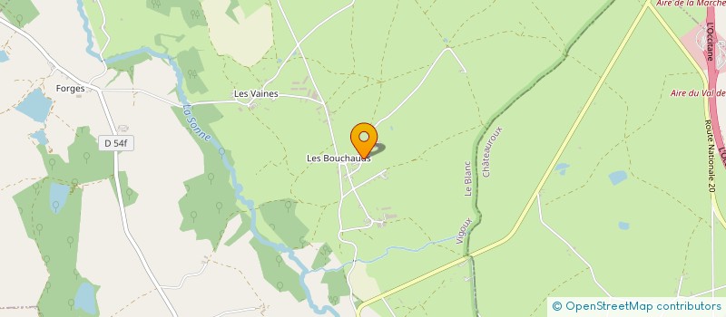 localisation de l'entreprise SAS LAVILLONNIERE à VIGOUX