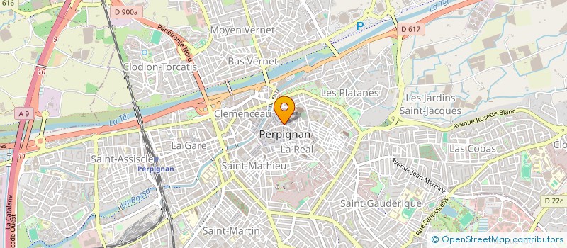 localisation de l'entreprise SAS LAYETTE à PERPIGNAN