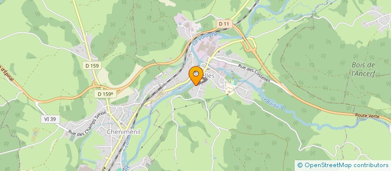 localisation de l'entreprise SAS LB EVO à EPINAL