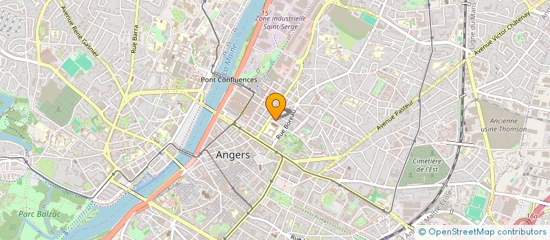 localisation de l'entreprise SAS LBI HATAIS à ANGERS