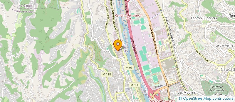 localisation de l'entreprise SAS LCDO'COM  SAINT-LAURENT-DU-VAR