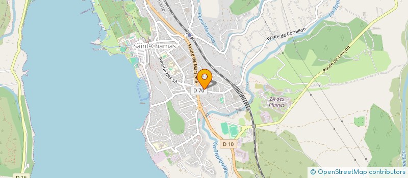 localisation de l'entreprise SAS LD PLOMBERIE CHAUFFAGE SANITAIRE à MIRAMAS