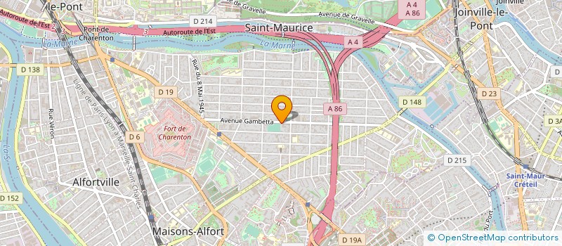 localisation de l'entreprise SAS LE 58  MAISONS-ALFORT