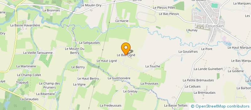 localisation de l'entreprise SAS LE BAS LIGNE à DOURDAIN