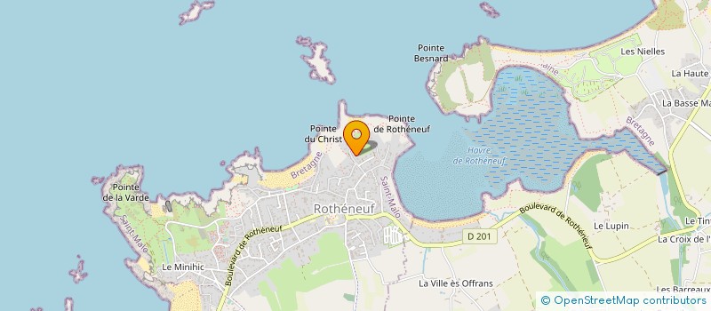 localisation de l'entreprise SAS LE BENETIN à SAINT-MALO
