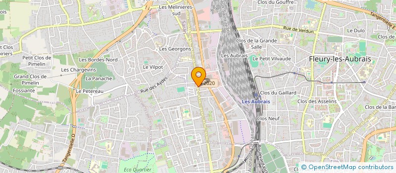 localisation de l'entreprise SAS LE BOULANGER DU FAUBOURG à FLEURY LES AUBRAIS