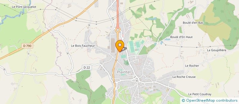 localisation de l'entreprise SAS LE BRET à PLAINTEL