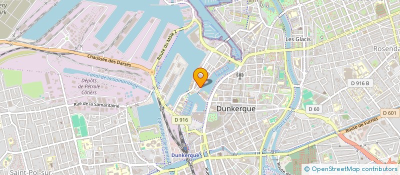 localisation de l'entreprise SAS LE CAP'TAIN à DUNKERQUE