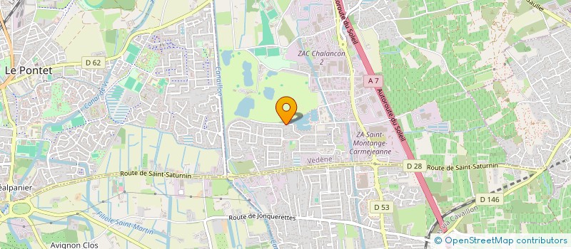 localisation de l'entreprise SAS LE CARROSSE DES PAPES  MORIERES-LES-AVIGNON