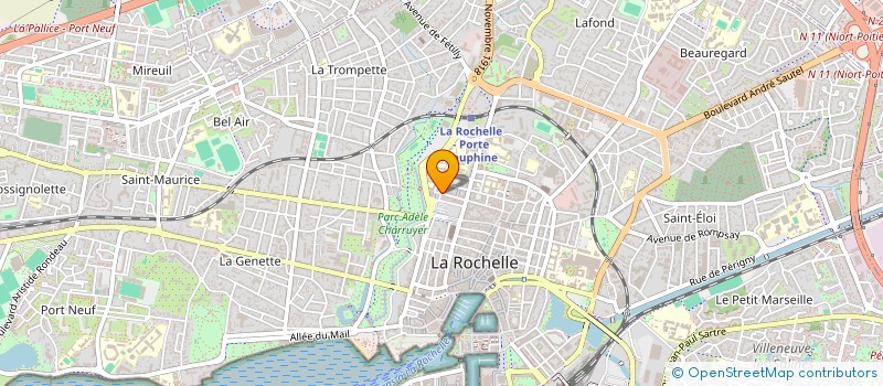 localisation de l'entreprise SAS LE CHAMPLAIN à LA ROCHELLE
