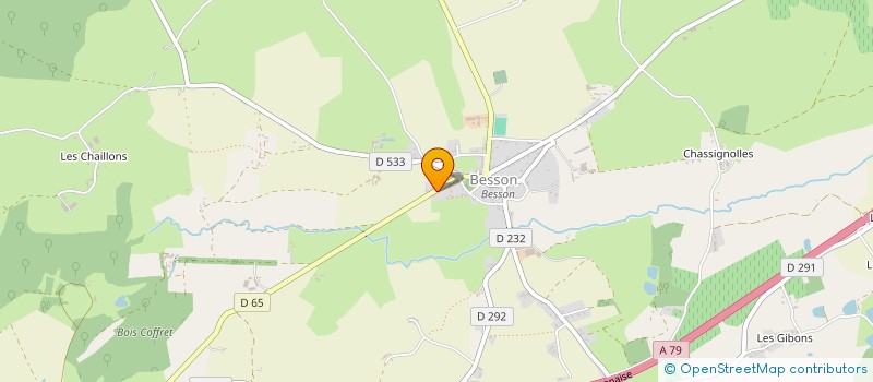 localisation de l'entreprise SAS LE CHEMIN DU PAIN à CHATILLON