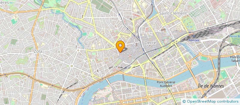 localisation de l'entreprise SAS LE CID  NANTES