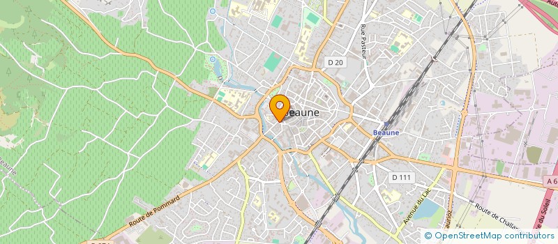 localisation de l'entreprise SAS LE CLOS à BEAUNE