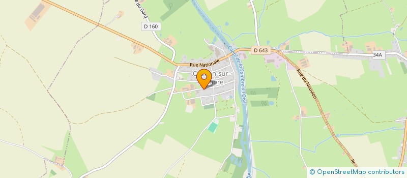 localisation de l'entreprise SAS LE CLUB à CATILLON-SUR-SAMBRE