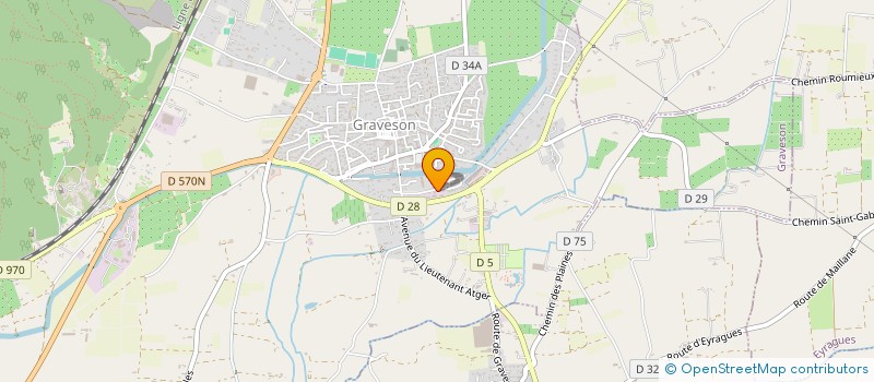 localisation de l'entreprise SAS LE CLUB DES FONDATIONS  GRAVESON