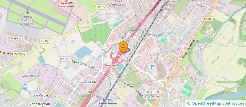 localisation de l'entreprise SAS LE DAUPHIN à PORTET-SUR-GARONNE