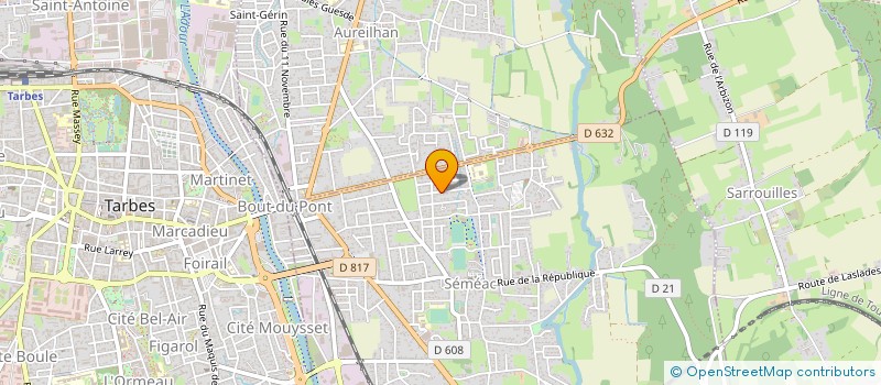 localisation de l'entreprise SAS LE DEPANNEUR GASCON  TARBES