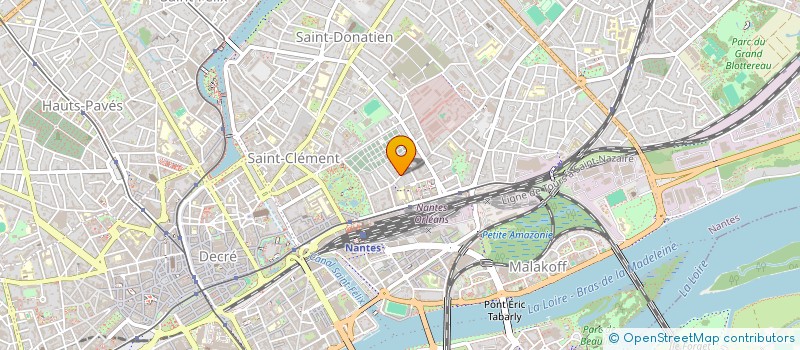 localisation de l'entreprise SAS LE DOMAINE DE L'HERM à NANTES