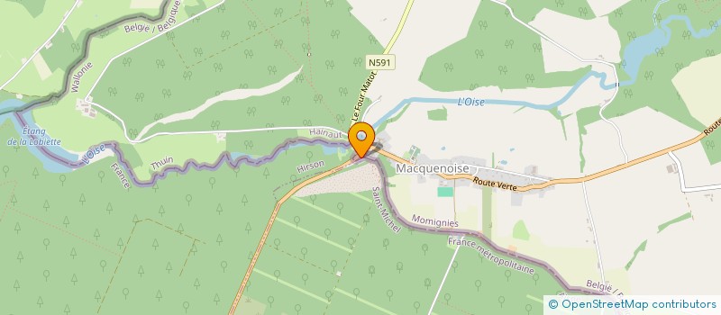 localisation de l'entreprise SAS LE DOMAINE DE MADO à HIRSON