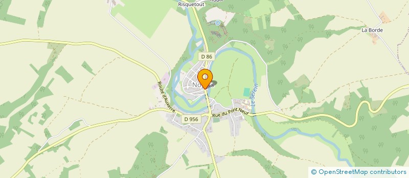 localisation de l'entreprise SAS LE FAUBOURG  PARIS