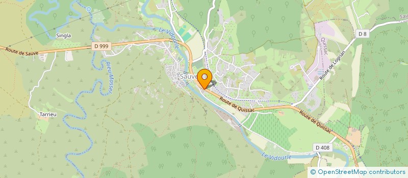 localisation de l'entreprise SAS LE FOURNIL DES CEVENNES  SAUVE