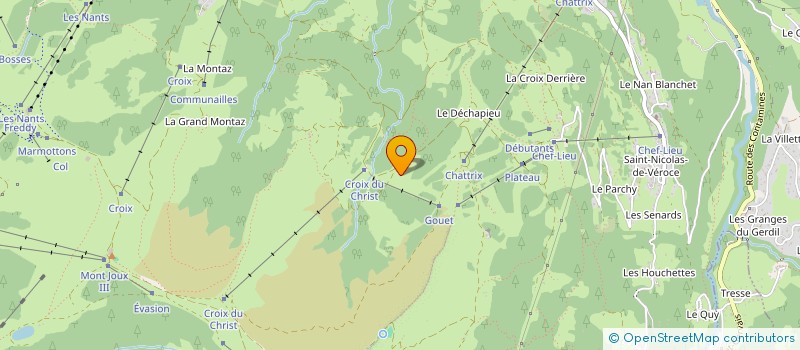 localisation de l'entreprise SAS LE GOUET  SAINT-GERVAIS-LES-BAINS