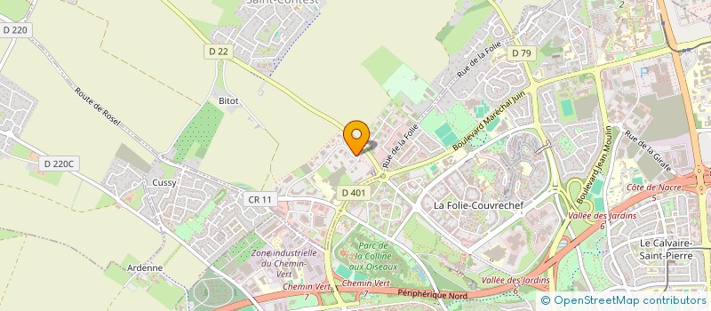 localisation de l'entreprise SAS LE GRAND CLOS  SAINT-CONTEST