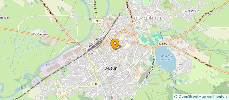 localisation de l'entreprise SAS LE GRENIER A PAIN à AUTUN
