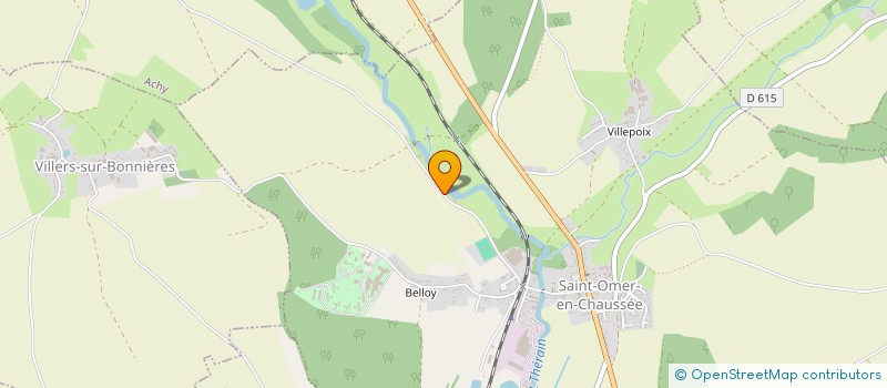 localisation de l'entreprise SAS LE MOULIN DES FORGES  SAINT-OMER-EN-CHAUSSEE