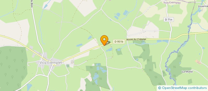 localisation de l'entreprise SAS LE PANIER DE BOISCHAUT à VICQ-EXEMPLET