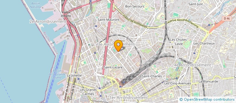 localisation de l'entreprise SAS LE PANIER PROVENCAL à MARSEILLE