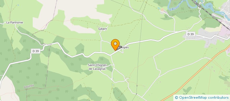 localisation de l'entreprise SAS LE PAPILLON  GRAMAT