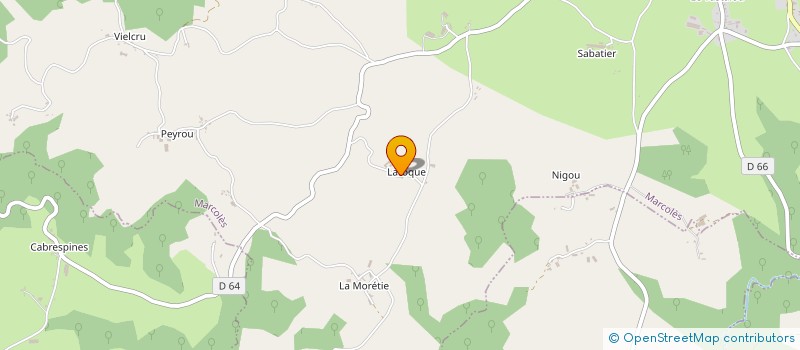 localisation de l'entreprise SAS LE PARADIS à MARCOLES