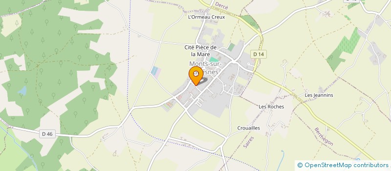 localisation de l'entreprise SAS LE PETIT BOIS  SAIRES