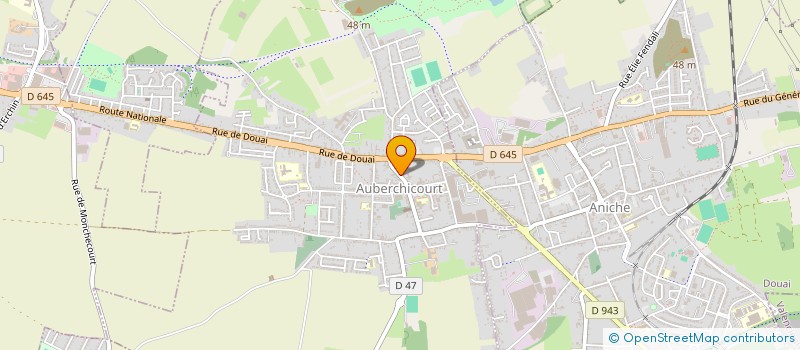 localisation de l'entreprise SAS LE PETIT LOUP  AUBERCHICOURT