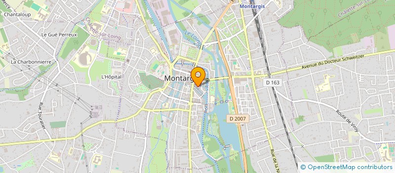 localisation de l'entreprise SAS LE PLAN B à MONTARGIS