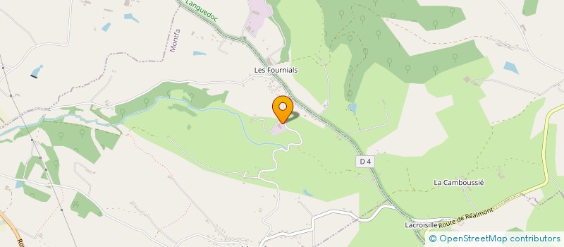 localisation de l'entreprise SAS LE PRADEL  MONTFA