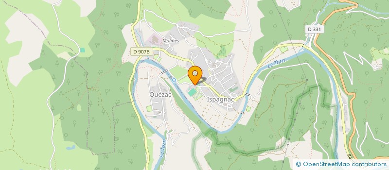 localisation de l'entreprise SAS LE PRE MORJAL à ISPAGNAC