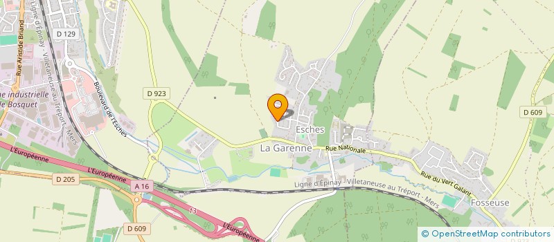 localisation de l'entreprise SAS LE RDV ADAMOIS  ESCHES