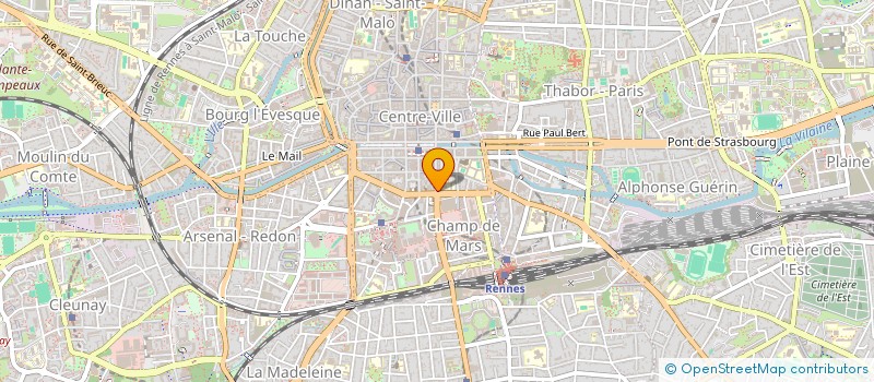 localisation de l'entreprise SAS LE ROY HOLDING à RENNES