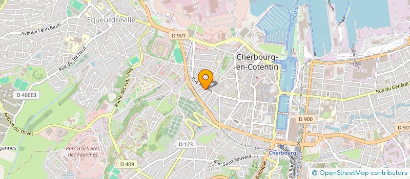 localisation de l'entreprise SAS LE ROY IMMOBILIER à CHERBOURG-EN-COTENTIN