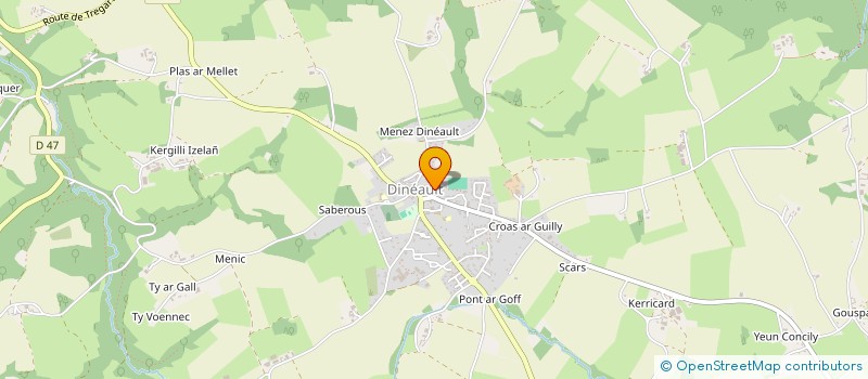 localisation de l'entreprise SAS LE STUM à DINEAULT