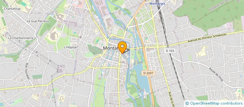 localisation de l'entreprise SAS LE TENDANCE MONTARGIS à MONTARGIS