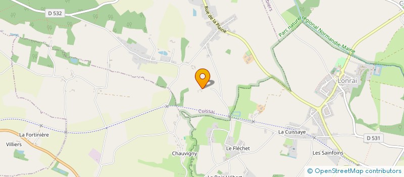 localisation de l'entreprise SAS LE TERTRE à SAINT-NICOLAS-DES-BOIS