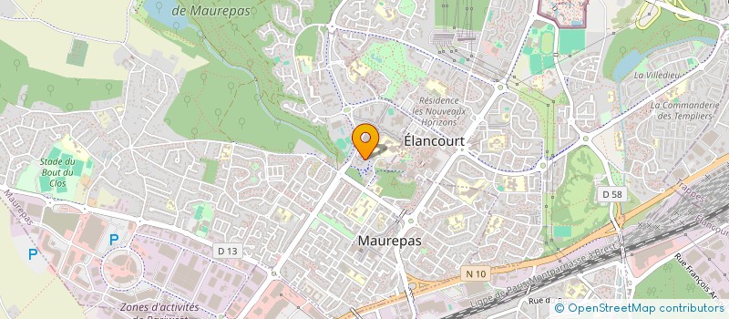 localisation de l'entreprise SAS LE TREMPLIN SOCIAL  MAUREPAS