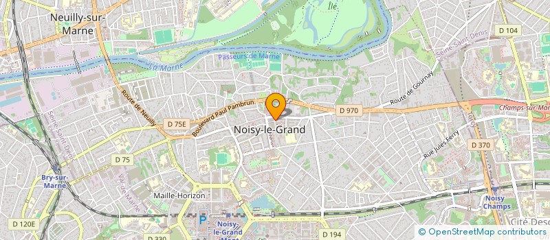 localisation de l'entreprise SAS LEA à NOISY-LE-GRAND