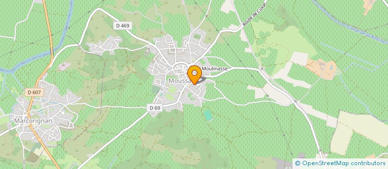 localisation de l'entreprise SAS LEADER POSE à MOUSSAN